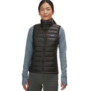 Patagonia Women's Down Sweater Vest, Black, Medium